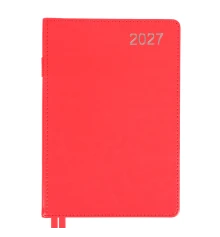 Ежедневник Leo Planner City А5 датированный 2027 твердый красный 368 страниц купить в интернет магазине подарков ПраздникШоп