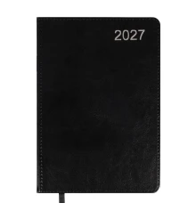 Ежедневник Leo Planner City А5 датированный 2027 твердый черный 368 страниц купить в интернет магазине подарков ПраздникШоп