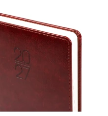 Ежедневник Leo Planner Vector А5 датированный 2027 твердый коричневый 368 страниц купить в интернет магазине подарков ПраздникШоп