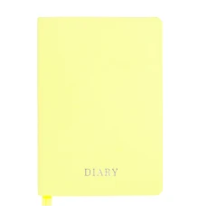 Ежедневник Leo Planner Ray А5 недатированный мягкий лимонный 320 страниц купить в интернет магазине подарков ПраздникШоп