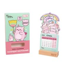 Календарь Yes Pembe the Cat настольный формовой на подставке на 2027 г купить в интернет магазине подарков ПраздникШоп