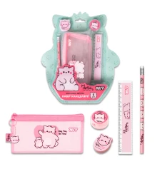 Набор канцелярии ТМ Yes Pembe the Cat and a rosy mood 5 предметов купить в интернет магазине подарков ПраздникШоп