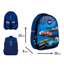 Рюкзак детский YES Racing Cars K-33 купить в интернет магазине подарков ПраздникШоп