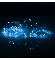 Электрогирлянда Yes! Fun Нить на медной проволоке 100 LED холодно-белая 10 м статич USB купить в интернет магазине подарков ПраздникШоп