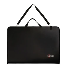Папка портфель Santi А2 для эскизов черная купить в интернет магазине подарков ПраздникШоп
