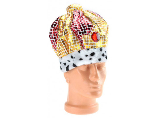 Шляпа "Царская золотая" купить в интернет магазине подарков ПраздникШоп