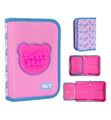Пенал твердый Yes одинарный с клапаном Sweet Bear HP-03 купить в интернет магазине подарков ПраздникШоп