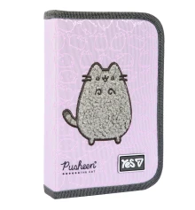 Пенал твердый Yes одинарный с двумя клапанами Pusheen Delicacy HP-04 купить в интернет магазине подарков ПраздникШоп