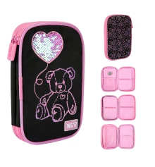 Пенал мягкий Yes с LED Pink Bear PH-35 купить в интернет магазине подарков ПраздникШоп