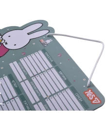 Школьное расписание Yes Miffy картон ламинированный 30х40см купить в интернет магазине подарков ПраздникШоп
