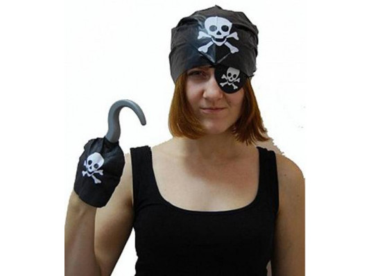 Набор "Пиратский крюк" 4 в 1 купить в интернет магазине подарков ПраздникШоп