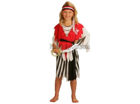 Карнавальний костюм "Пиратка" купить в интернет магазине подарков ПраздникШоп