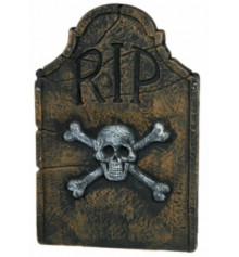 Украшение Надгробие Череп с костями RIP купить в интернет магазине подарков ПраздникШоп