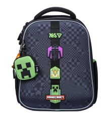 Рюкзак школьный каркасный Yes Minecraft Adventure H-100S купить в интернет магазине подарков ПраздникШоп