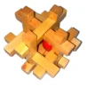 Головоломка дерев'яна (7.5×7.5×7.5 см)