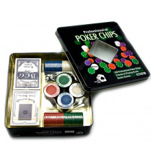 Покерний набір "Poker Chips" купить в интернет магазине подарков ПраздникШоп
