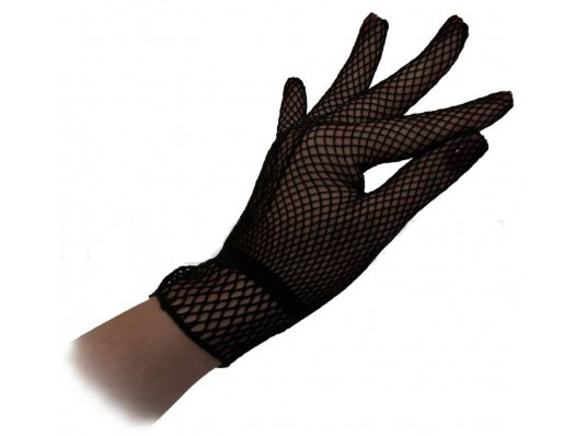 Перчатки сеточка черные купить в интернет магазине подарков ПраздникШоп