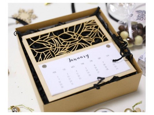 Подарочный набор “Узорный календарь  12 месяцев” купить в интернет магазине подарков ПраздникШоп