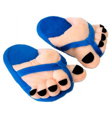 Тапочки "Супер ноги" 2 цвета купить в интернет магазине подарков ПраздникШоп