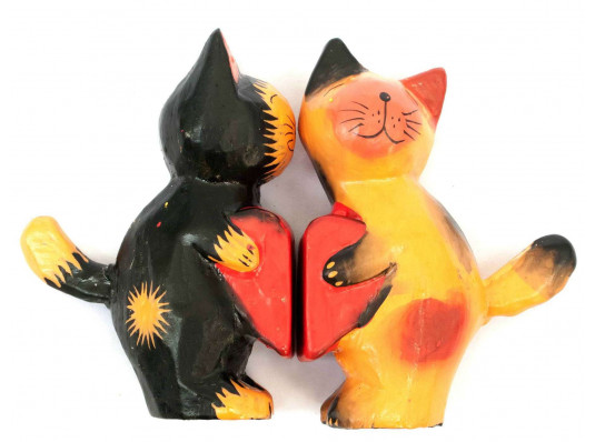 Статуэтка "Кошки" купить в интернет магазине подарков ПраздникШоп