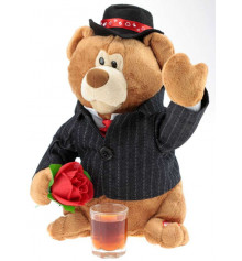 Медведь с цветочком "выйду на улицу" купить в интернет магазине подарков ПраздникШоп