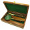 Лупа с костяной ручкой и ножом для конвертов в деревянном футляре купить в интернет магазине подарков ПраздникШоп