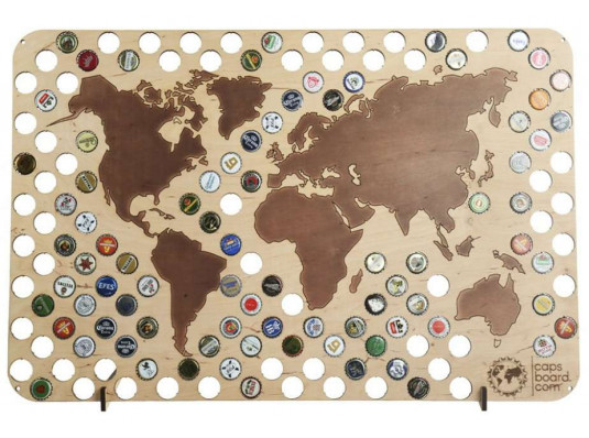 Пивная карта мира купить в интернет магазине подарков ПраздникШоп