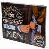 Шоколадный набор с черным шоколадом "Для настоящего мужчины"