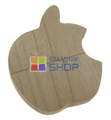 Флешка "Apple, дерево" (водонепроницаемая) купить в интернет магазине подарков ПраздникШоп