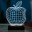 3D светильник "Яблоко" купить в интернет магазине подарков ПраздникШоп