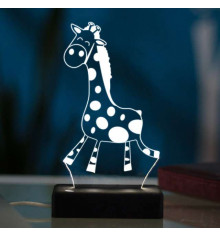 3D светильник "Жираф" купить в интернет магазине подарков ПраздникШоп