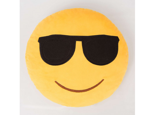 Подушка "Смайл-очки" купить в интернет магазине подарков ПраздникШоп