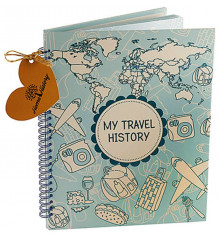 Фотоальбом "Travel History" купить в интернет магазине подарков ПраздникШоп