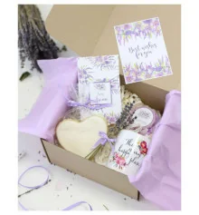 Подарочный набор  "Весенняя лаванда" купить в интернет магазине подарков ПраздникШоп