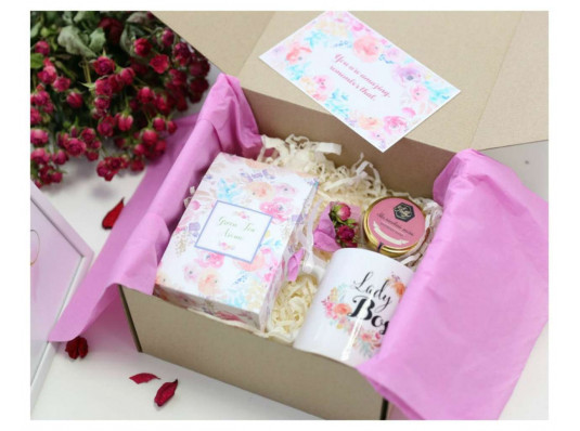 Подарочный набор  "Весенний букет" купить в интернет магазине подарков ПраздникШоп
