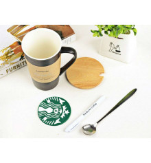 Керамічна Чашка "Starbucks" з маркером купить в интернет магазине подарков ПраздникШоп