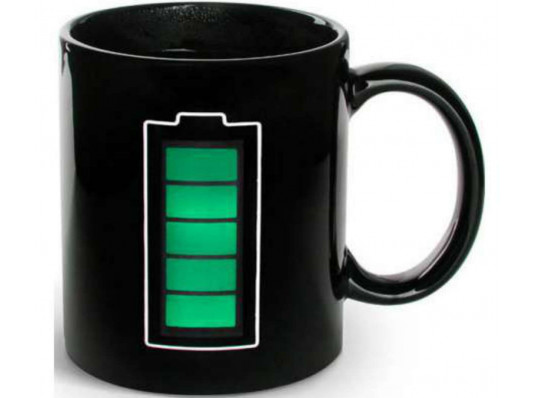 Чашка "Батарейка"  купить в интернет магазине подарков ПраздникШоп