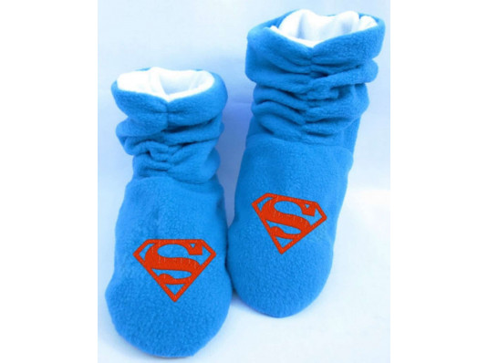 Тапочки "Супермен" купить в интернет магазине подарков ПраздникШоп