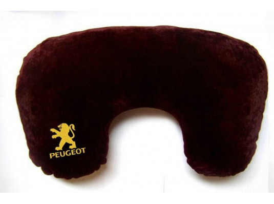 Подушка під шию "Peugeot" купить в интернет магазине подарков ПраздникШоп