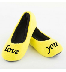 Тапочки "Love you", 4 цвета купить в интернет магазине подарков ПраздникШоп