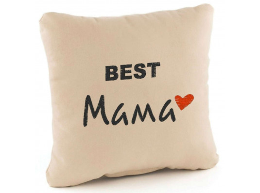 Подушка «Лучшая в мире Мама», 4 цвета купить в интернет магазине подарков ПраздникШоп