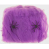 Паутина фиолетовая с двумя пауками, 20 гр