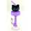 Бутылка "Кошка" с трубочкой-миксером, 4 цвета купить в интернет магазине подарков ПраздникШоп