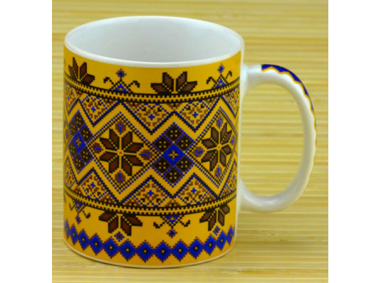 Чашка "Вишиванка", 4 кольори купить в интернет магазине подарков ПраздникШоп