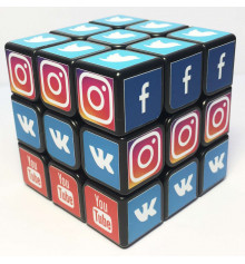 Кубик 3 x 3 "SOCIAL NETWORK" купить в интернет магазине подарков ПраздникШоп