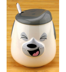 Кружка "Собака в кепке", 2 цвета купить в интернет магазине подарков ПраздникШоп