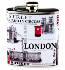 Фляга "LONDON - Big Ben" купить в интернет магазине подарков ПраздникШоп