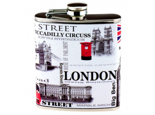 Фляга "LONDON - Big Ben" купить в интернет магазине подарков ПраздникШоп