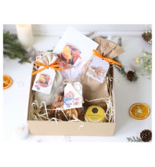 Подарочный набор «Оранжевый» купить в интернет магазине подарков ПраздникШоп