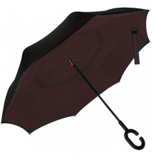 Ветрозащитный зонт "Up-Brella", коричневый купить в интернет магазине подарков ПраздникШоп